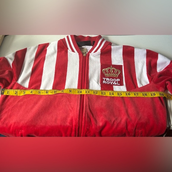 Red and White Track Jacket - Picture 11 of 12